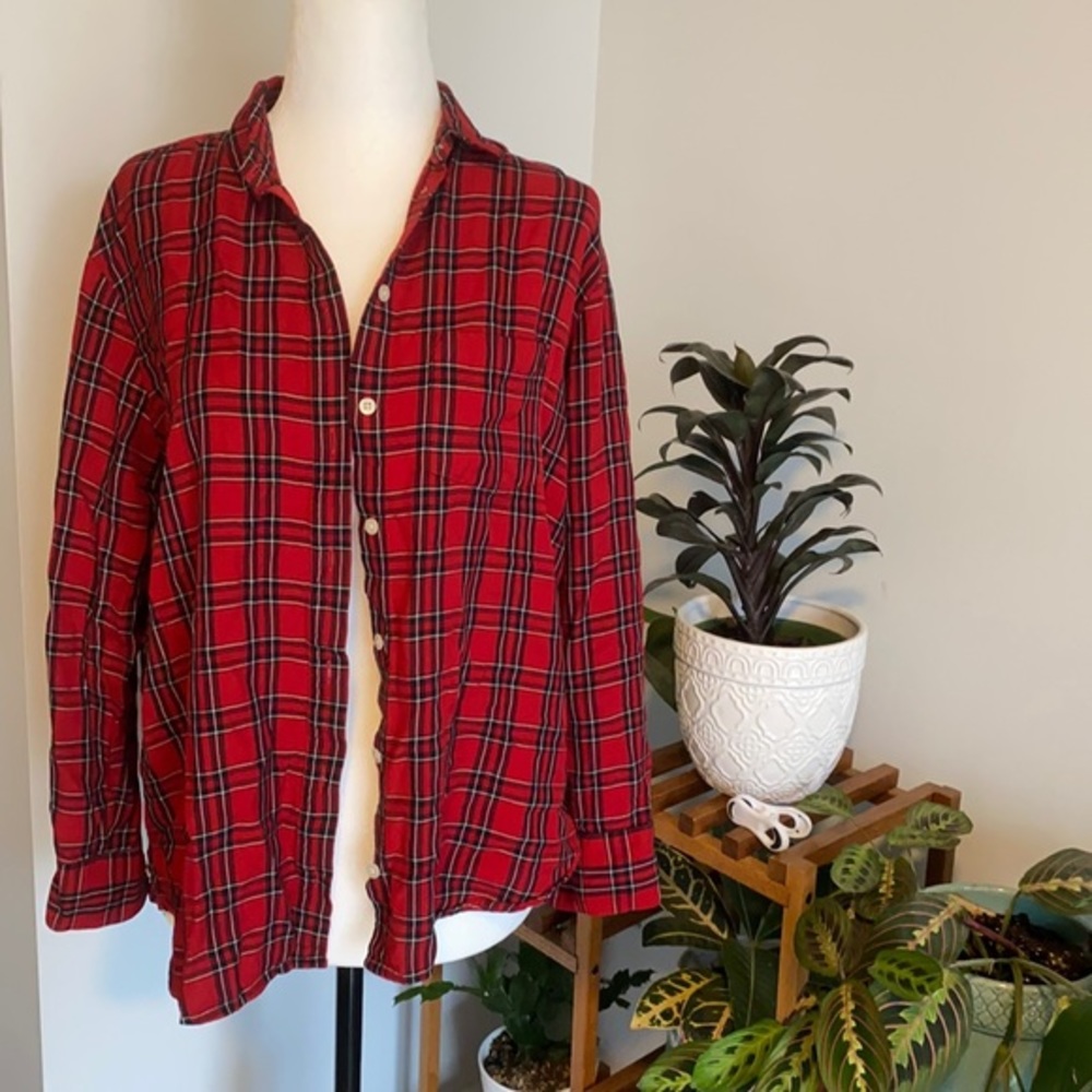 Madewell Plaid Button Down